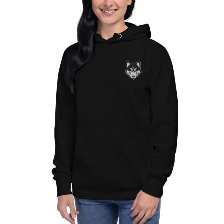 Unisex-Kapuzenpullover „Huskynarr“